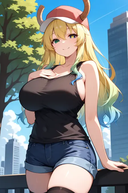 Quetzalcoatl / Lucoa ケツァルコアトル | Miss Kobayashi's Dragon Maid | 2 Outfits [IllustriousXL]