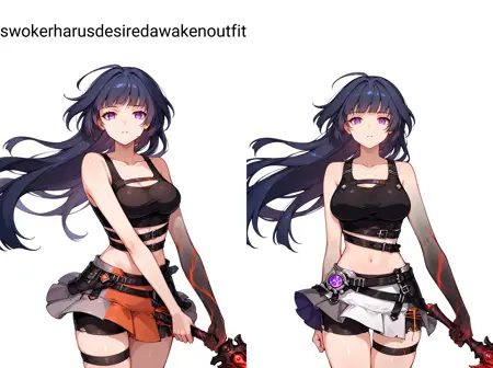 Soulworker / Haru Estia's DesiredAwaken outfit 哈露慾望覺醒時裝