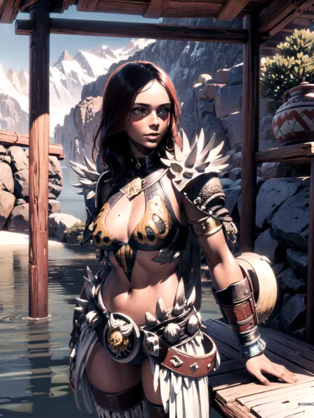 Nergigante armor - MHW- LORA