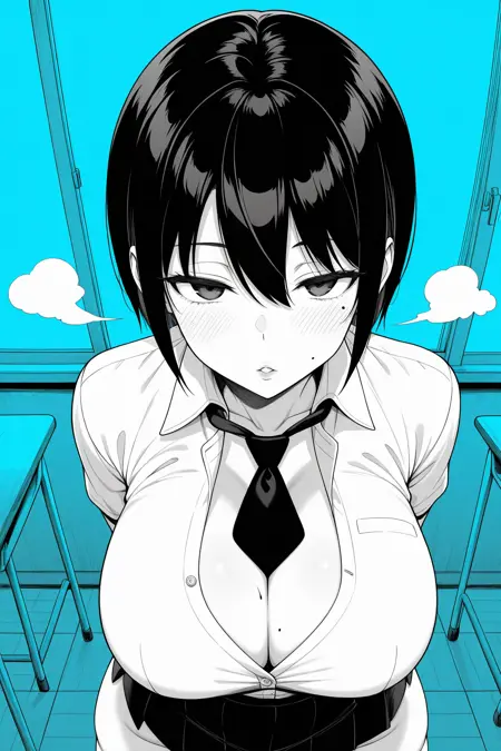 Hajmete no Hitozuma Manga Style