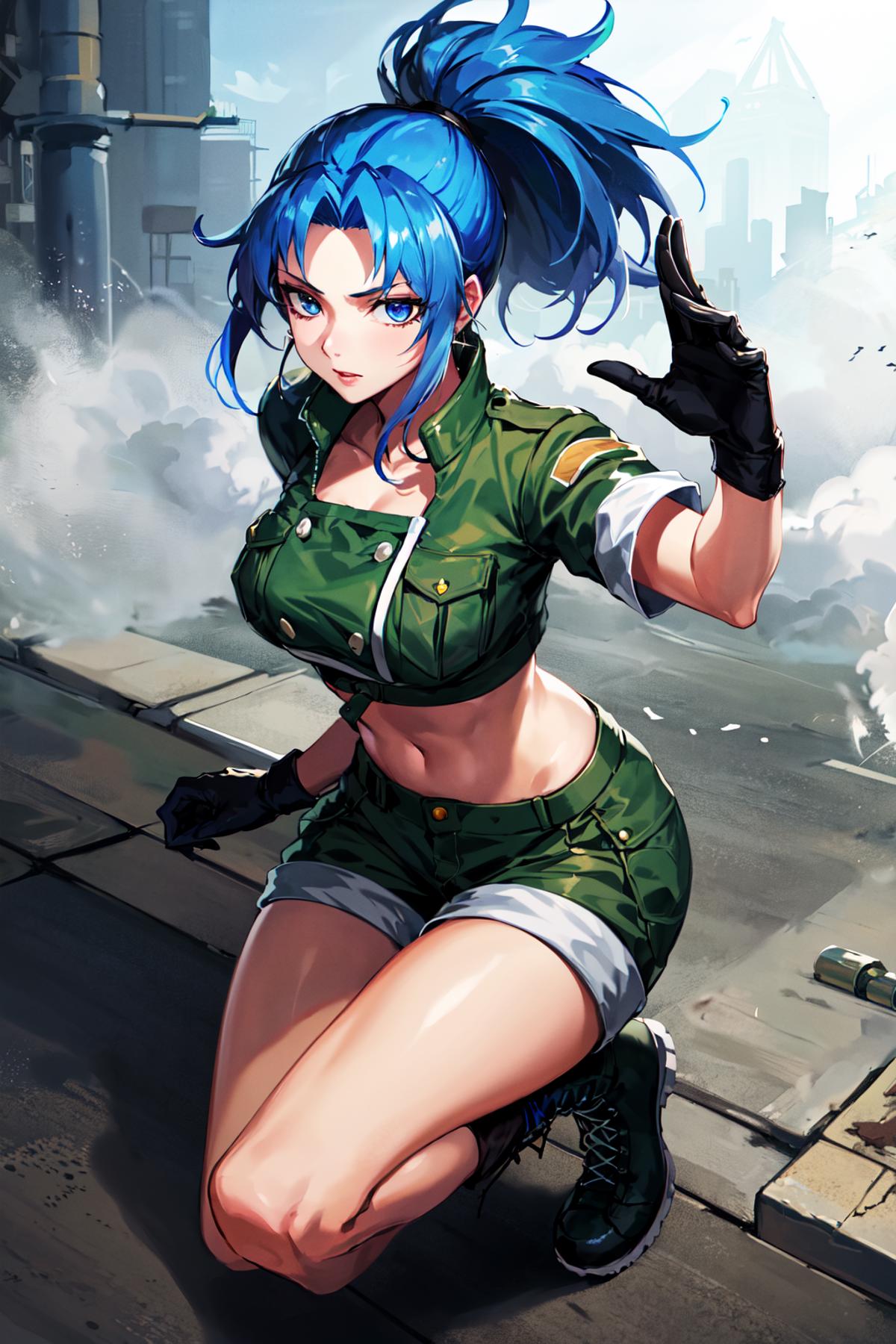 Leona Heidern, Wiki The King of Cartoons