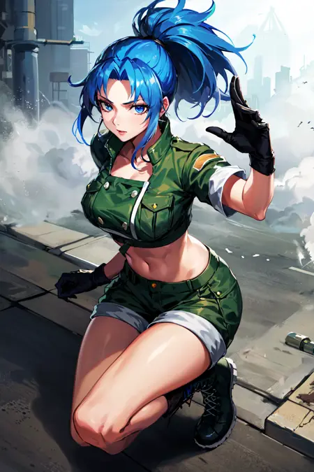 Leona Heidern レオナ・ハイデルン / The King of Fighters