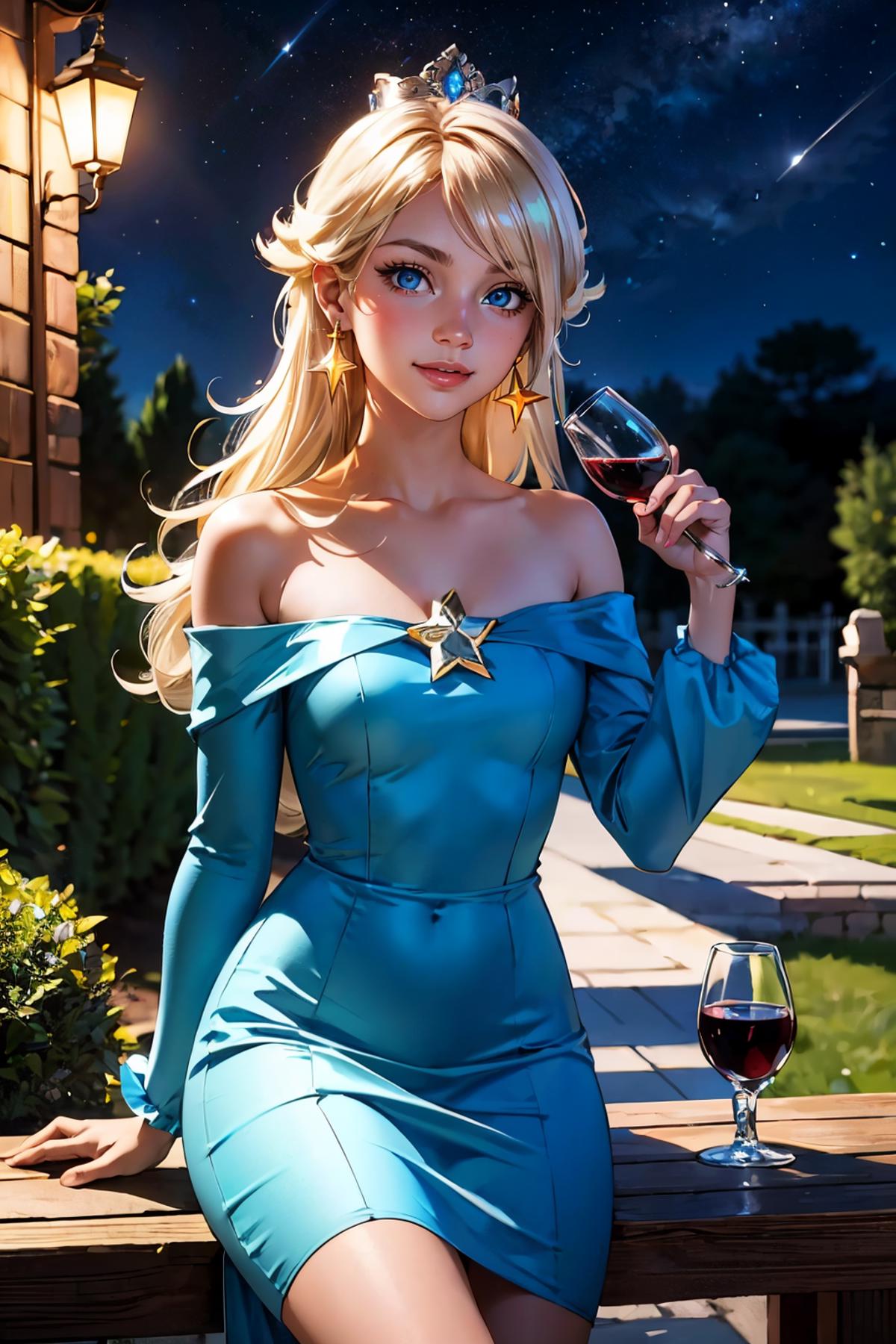 Rosalina (ロゼッタ) - Super Mario Bros image by wikkitikki