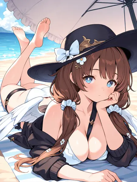 Raziel (ラジエル) (2 Outfits) - Granblue Fantasy (グラブル) [Illustrious]
