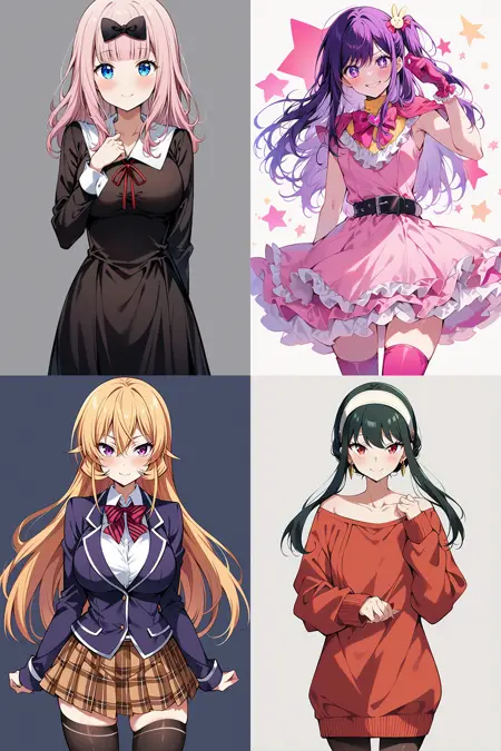 [SDXL] Character prompts for Animagine XL V3.1