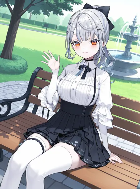 白那しずく Shirona Shizuku 2.0 [3 Outfits]/ ネオポルテ Neo-Porte Vtuber [Illustrious & Pony]
