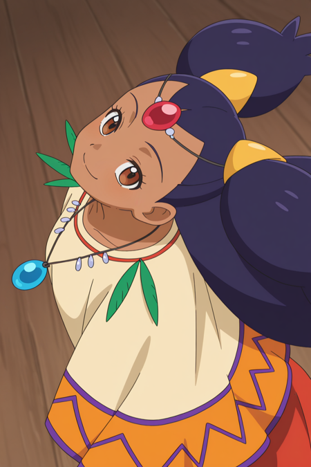 Iris + Clothes (Pokemon Black and White) v2 Shrine Maiden V1