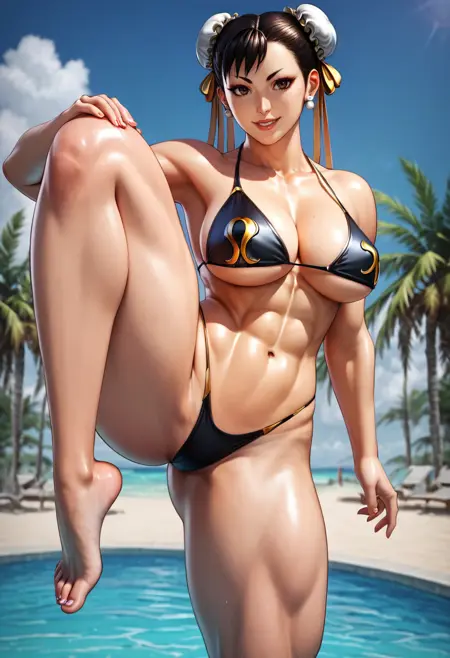 Pony Chun-li Street Fighter