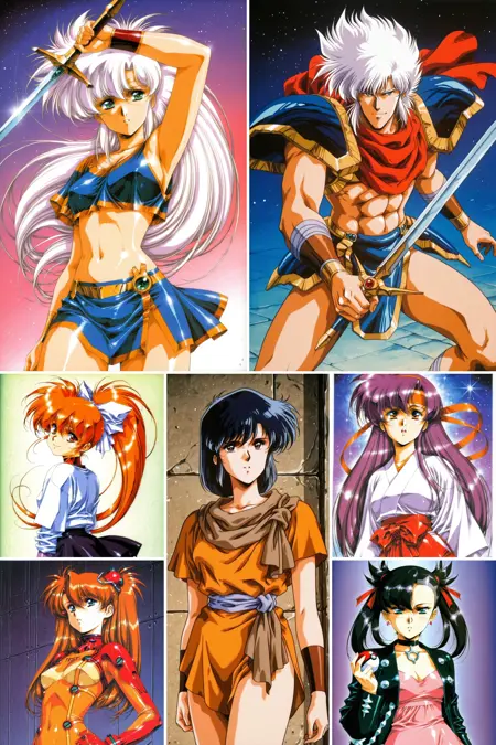 [illustrious XL] 3 in 1，《Legend of Lemnear》/《极黑之翼》Urushihara Satoshi/漆原智志 - Artist Style