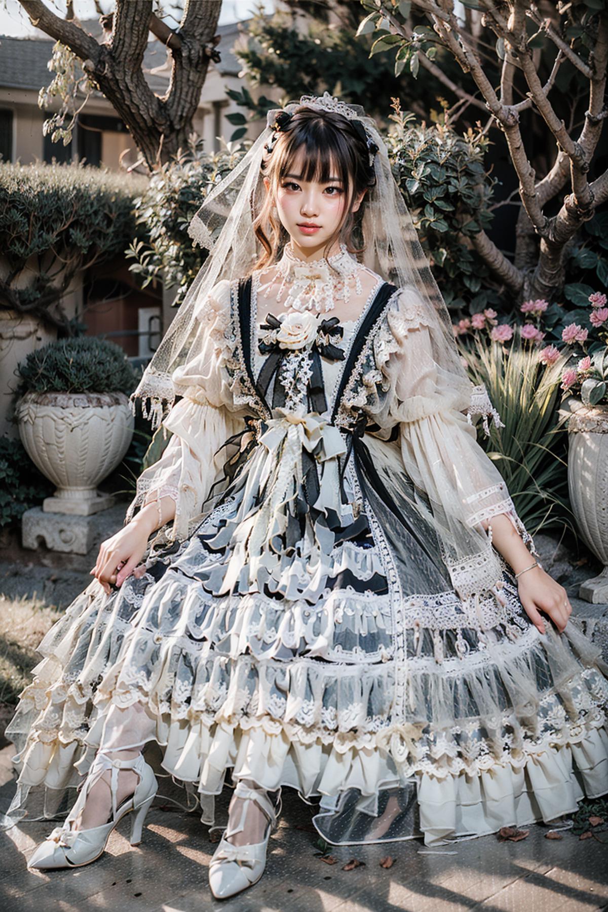 [Realistic] Modern Victorian fashion dress | 洛丽塔裙子 | ロリータ ドレス Vol.1 image by feetie