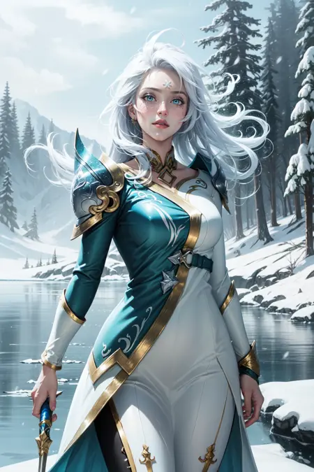 Winterblessed Diana | League of Legends