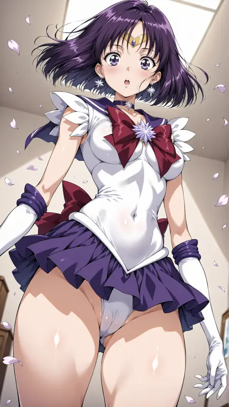 Hotaru Tomoe (土萠 ほたる) / Sailor Saturn (セーラーサターン) - Sailor Moon (美少女戦士セーラームーン)