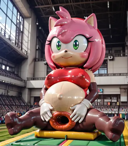 【Concept】Mascot-themed inflatable bounce house -ふわふわドーム化(balloon)
