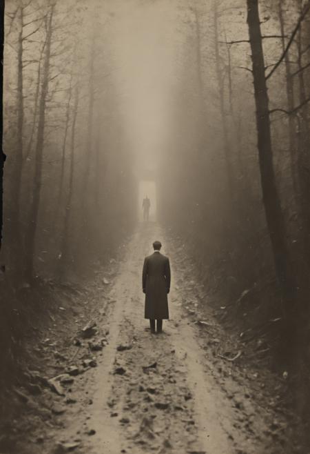 antique photo, eerie atmosphere, creepy, descent into madness, lovecraft horror, <lora:Antique_Photo:1>