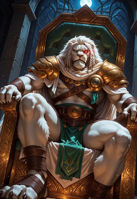Ajani Goldmane (Magic the Gathering) - Illustrious