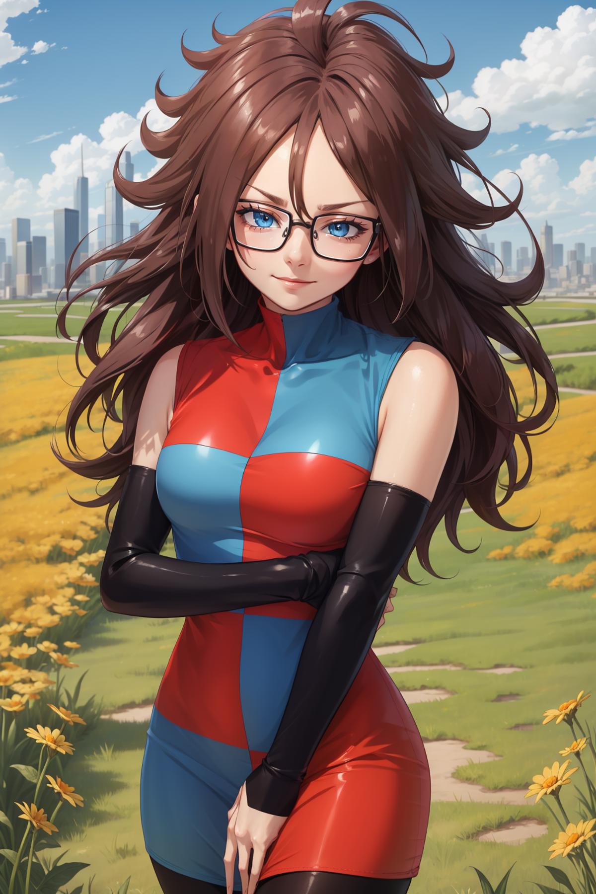 Android 21 (Dragon Ball FighterZ) LoRA image by novowels