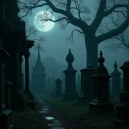 Haunted Streets of Highgate: A Gothic Cemetery Lora