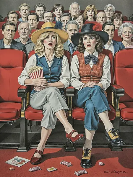 Wizard's Dreamy Vista - Soft Color Pencil Drawings