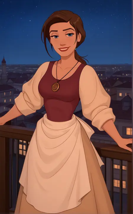Sarah Hawkins | Treasure Planet | 9 Attires