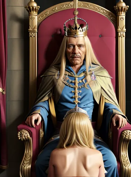 Sitting Male Blowjob LoRA