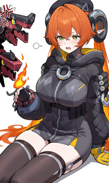 orphie (zenless zone zero) || 奥菲丝&「鬼火」 绝区零