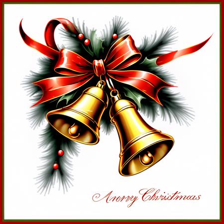 F42 Merry Christmas Bells V1