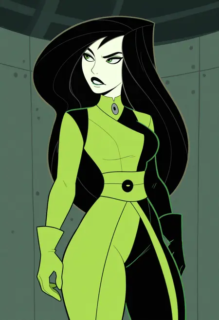Shego, Dr. Drakken's mercenary, (Kim Possible), LoRA, PonyXL | IllustriousXL