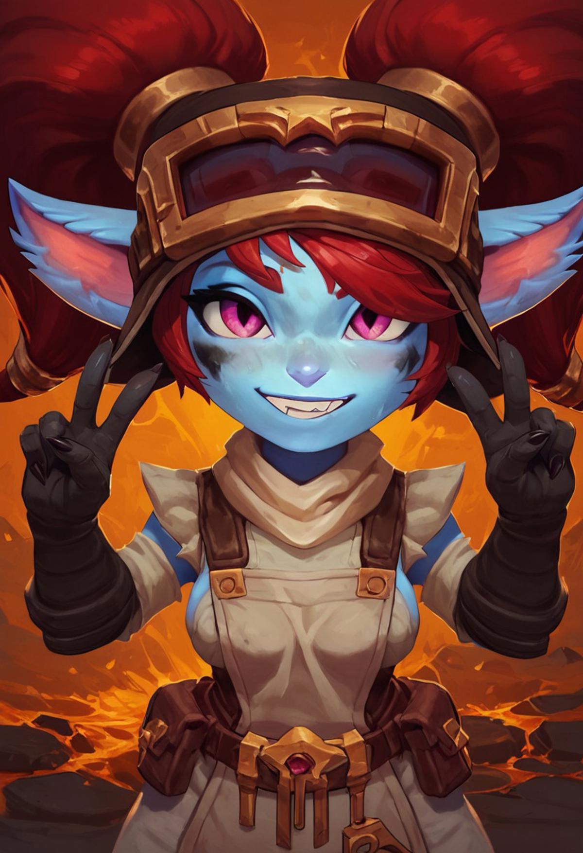 Blacksmith Poppy - (League of Legends) - Character LoRA - [Pony] -  Blacksmith Poppy | Stable Diffusion LoRA | Civitai