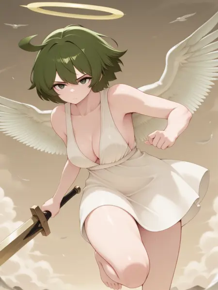 Veteran Angel Soldier - Monster Girl Quest!/Monmusu Quest! - Illustrious