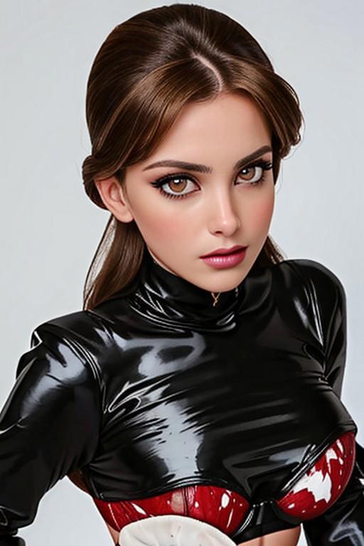 (masterpiece), (best quality), (expressive eyes), (perfect face), (pantyhose), (thigh high boots), (stiletto heel), (holding dressage whip), (dominatrix), (mistress), (bdsm), (femdom), (cold expression), (looking down), (voluptuous), (seductive), (alluring), (milf), (temptress), (alluring expression), (blood of enemy splattered everywhere), (no background), (blank background), (large eye), (beautiful face), (delicate facial feature), (high quality), (4K), (holding one dressage whip total, no more than one whip), (cowboy shot), (standard human anatomy), (1 girl), (solo), (3/4 portrait), (mature female), (nobility), (cruelty),  (elegant), (beautiful eye), hairstyle, drill hair, brown eyes, blonde hair, looking at viewer, (female general), (wears bra), (queen commander), (war goddess), (cruel), good hands, best hands