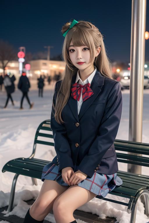 minami kotori 南小鸟 校服 image by Thxx