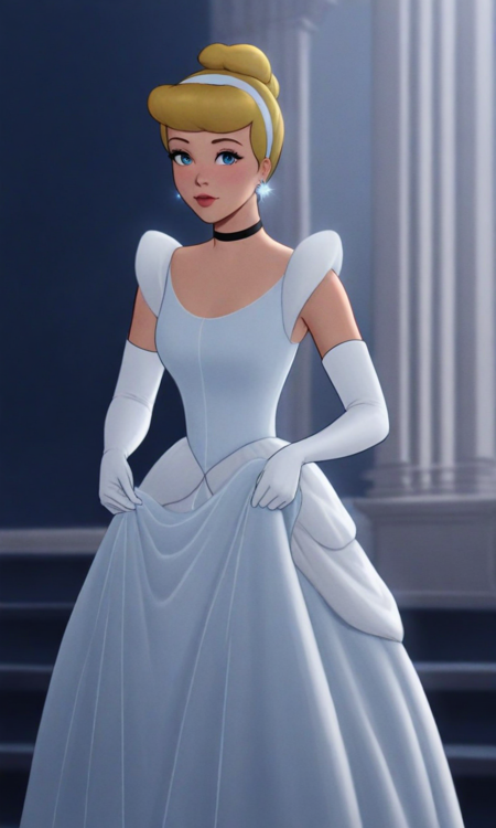 Cinderella (Blue Gown and Maid Outfit) - Illustrious V1-Illustrious