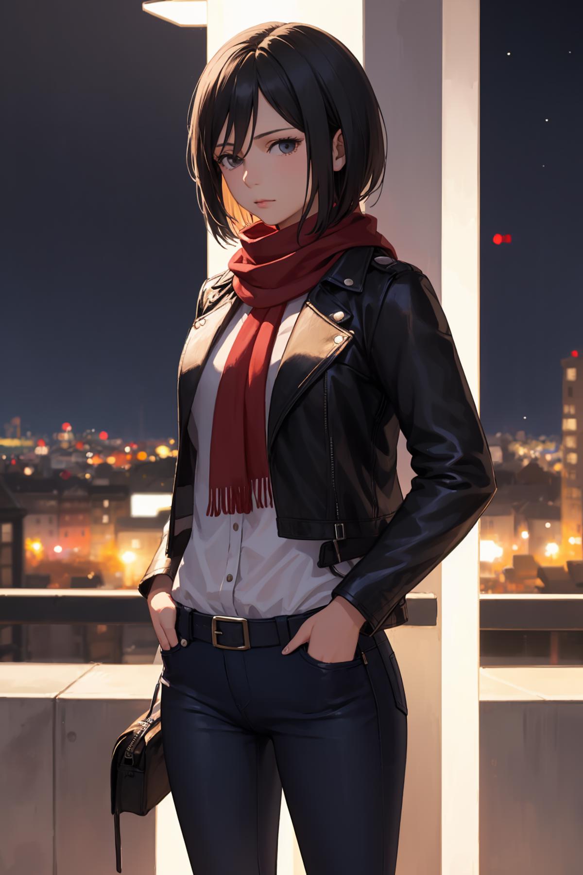 Mikasa Ackerman ミカサ・アッカーマン / Shingeki no Kyojin image by animebronyboy186