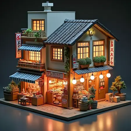 A_Miniature Architectural Modeling_Presentation Of Diverse Scenarios