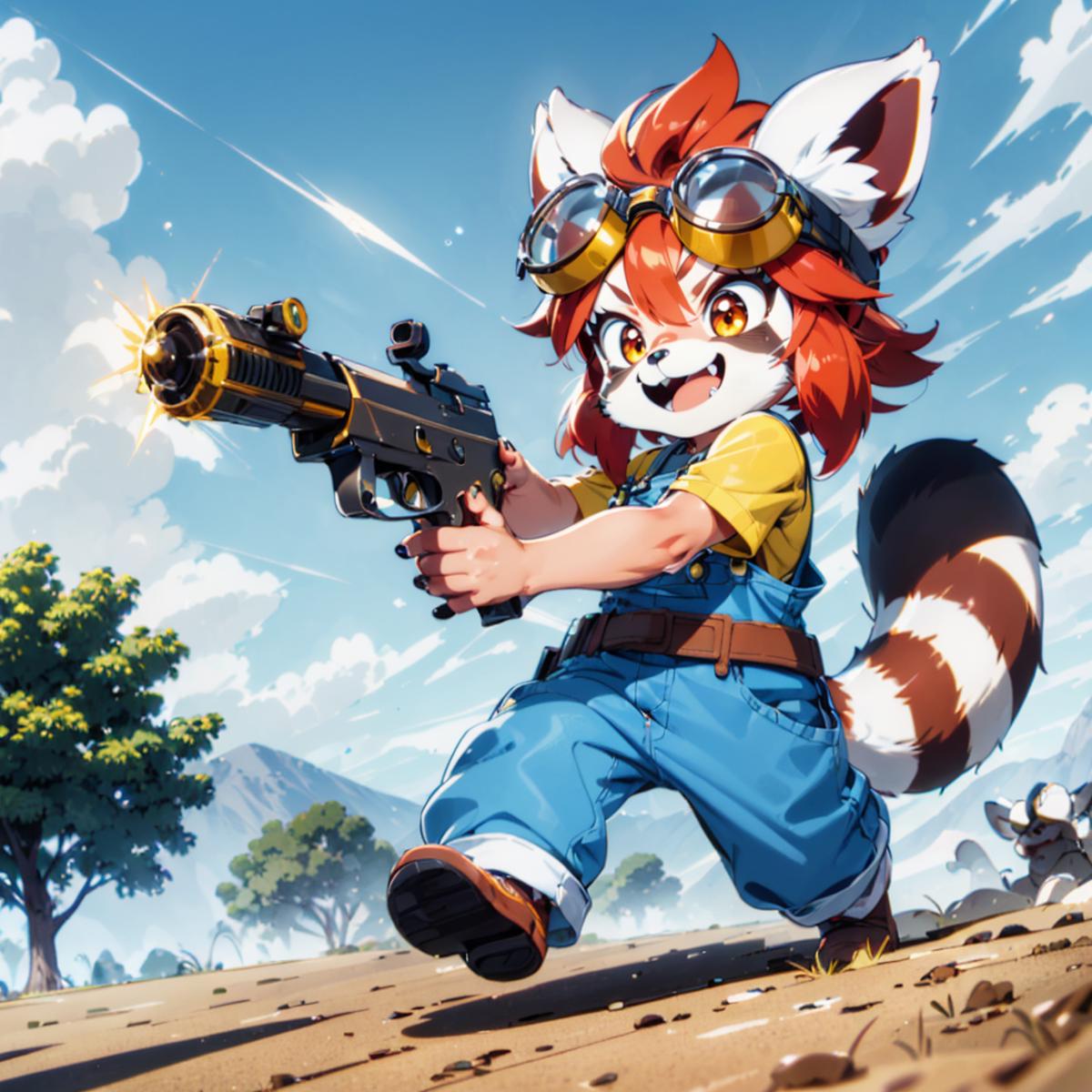 Nona from Gunfire Reborn (Game) image by jibunsagasinotabi