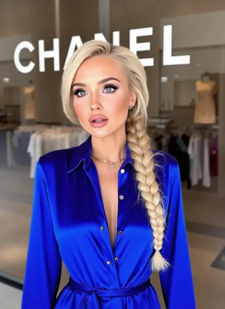 Luxury instagram model