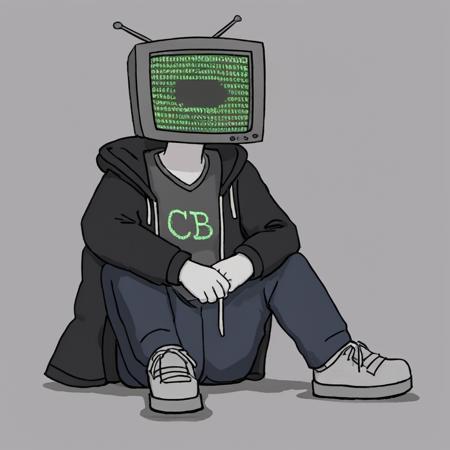 (codebullet:1.2), hoodie, 
fullbody,
sitting on a chair, in the batcave, 
(in the style of van gogh:1.2),