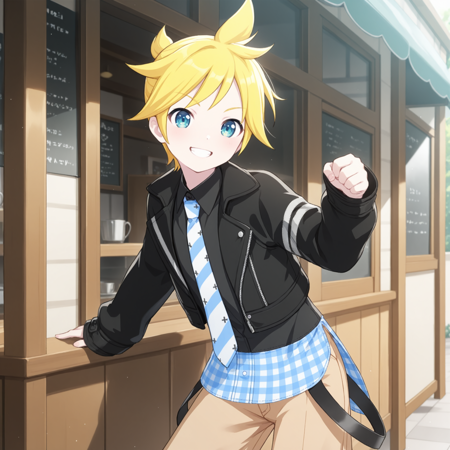 Vivid BAD SQUAD Len (Brandnew Style) / Project SEKAI IllustriousXL