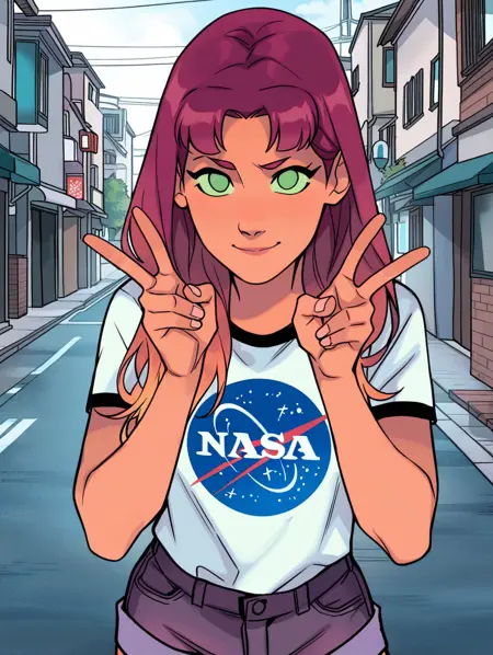 Starfire (Teen Titans Picolo's style)