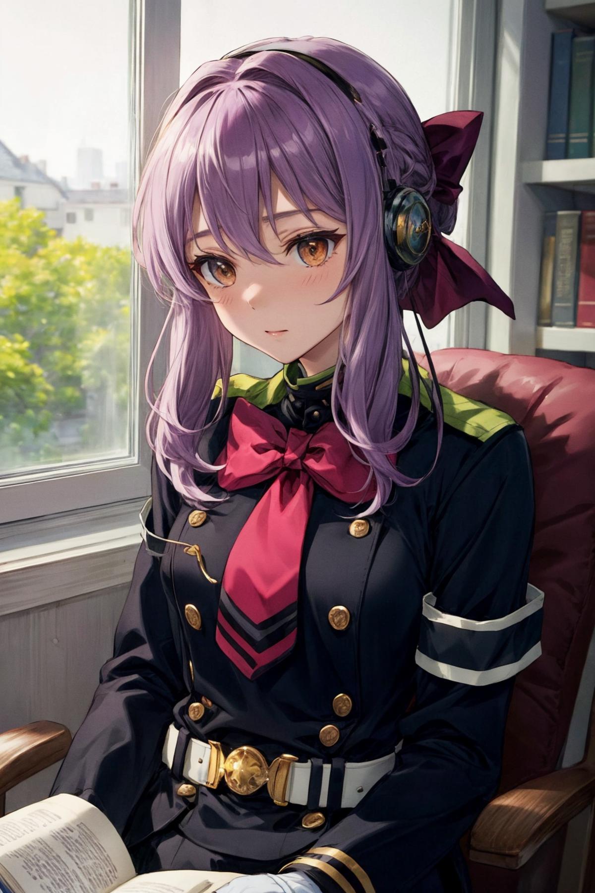 Hiiragi Shinoa 柊シノア / Owari no Seraph image by Misaki_Akeno