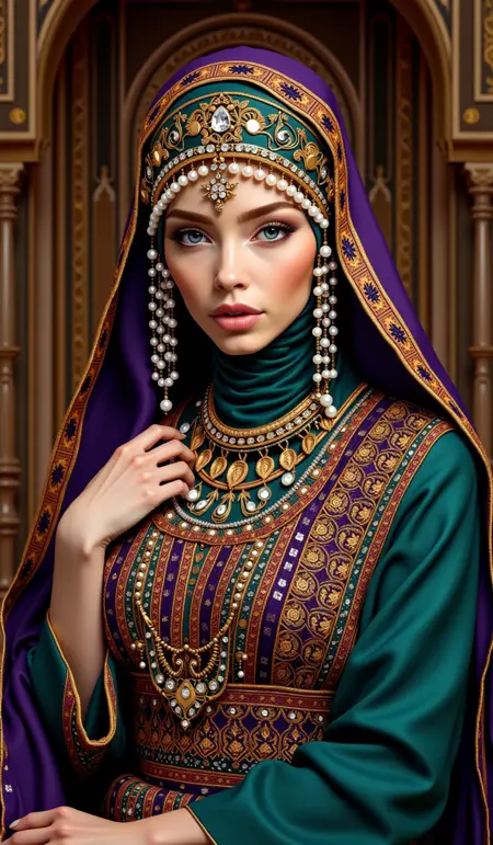 Traditional Arabic clothes