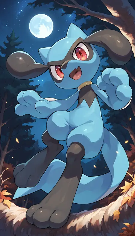 Riolu (Pokemon Series) for Pony/Illustrious