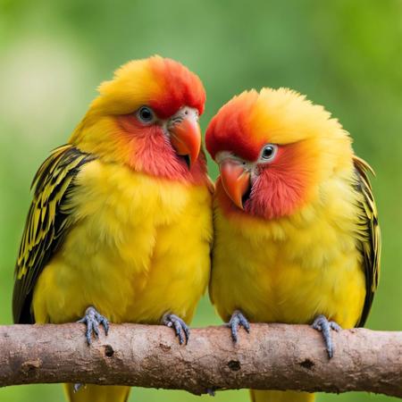 lovebirds, birb, <lora:Birb_XL_kk-000005:0.6>