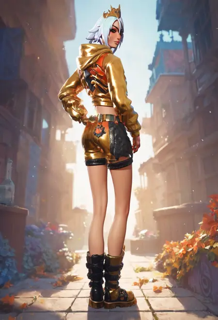 Persephone (fortnite auric skin)