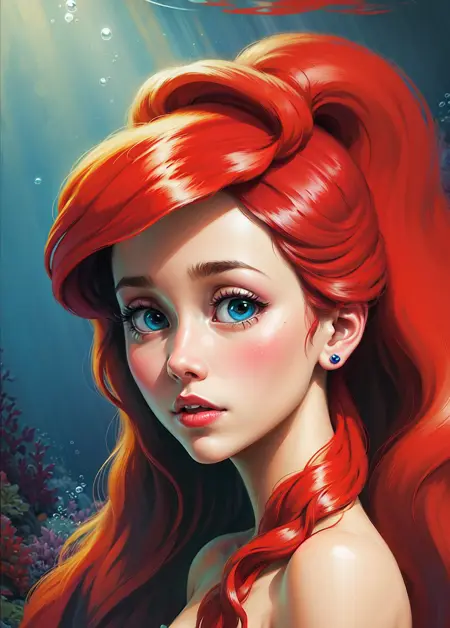 Ariel the mermaid (Disney) LoRA