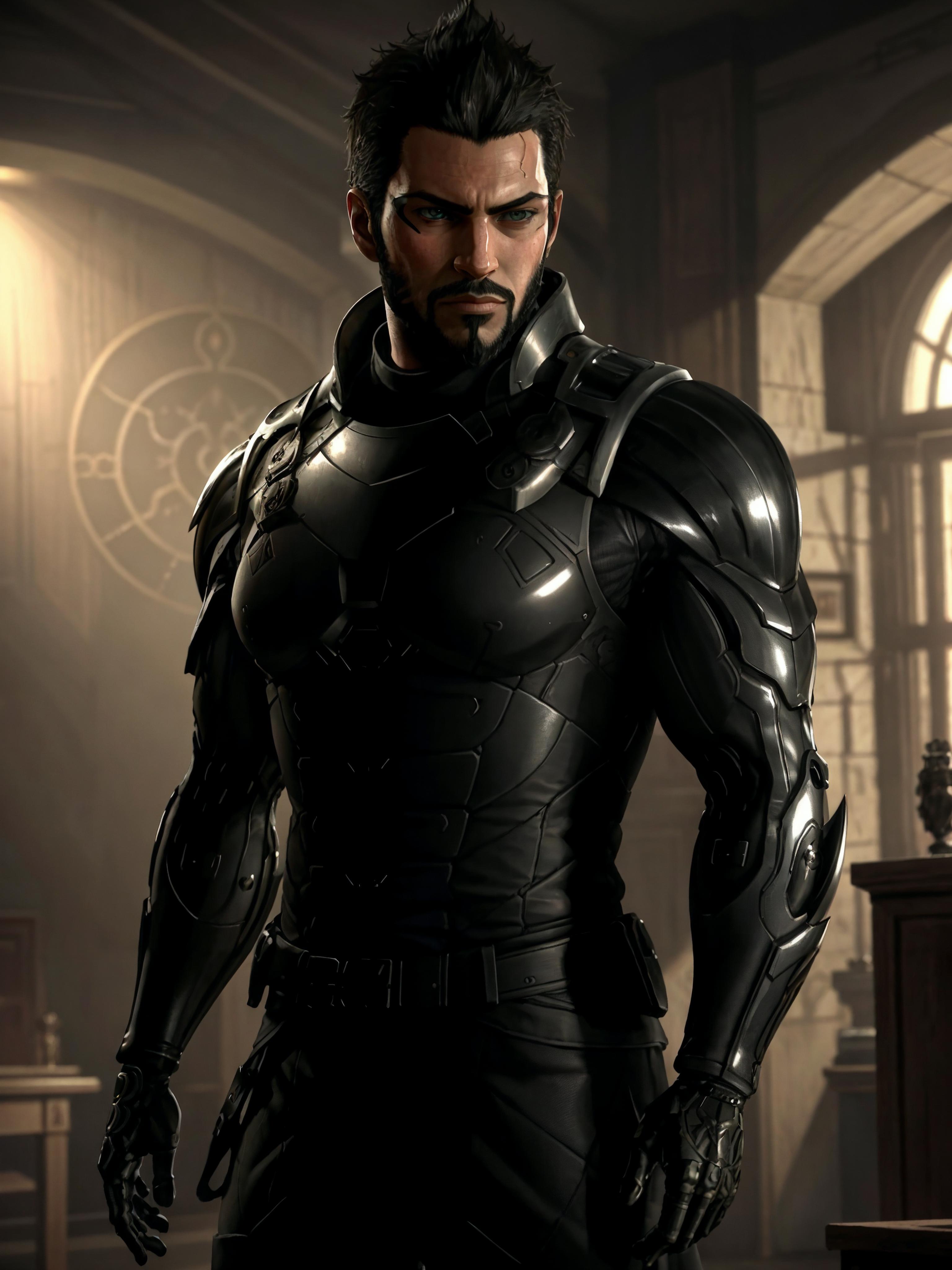 Adam Jensen (Deus Ex) LoRA image by Taloji