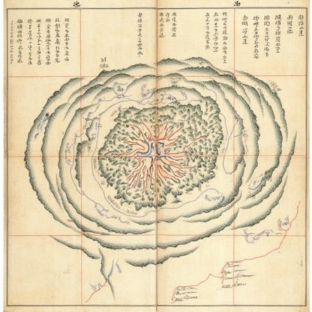 Asian Ancient Map - Medium V1