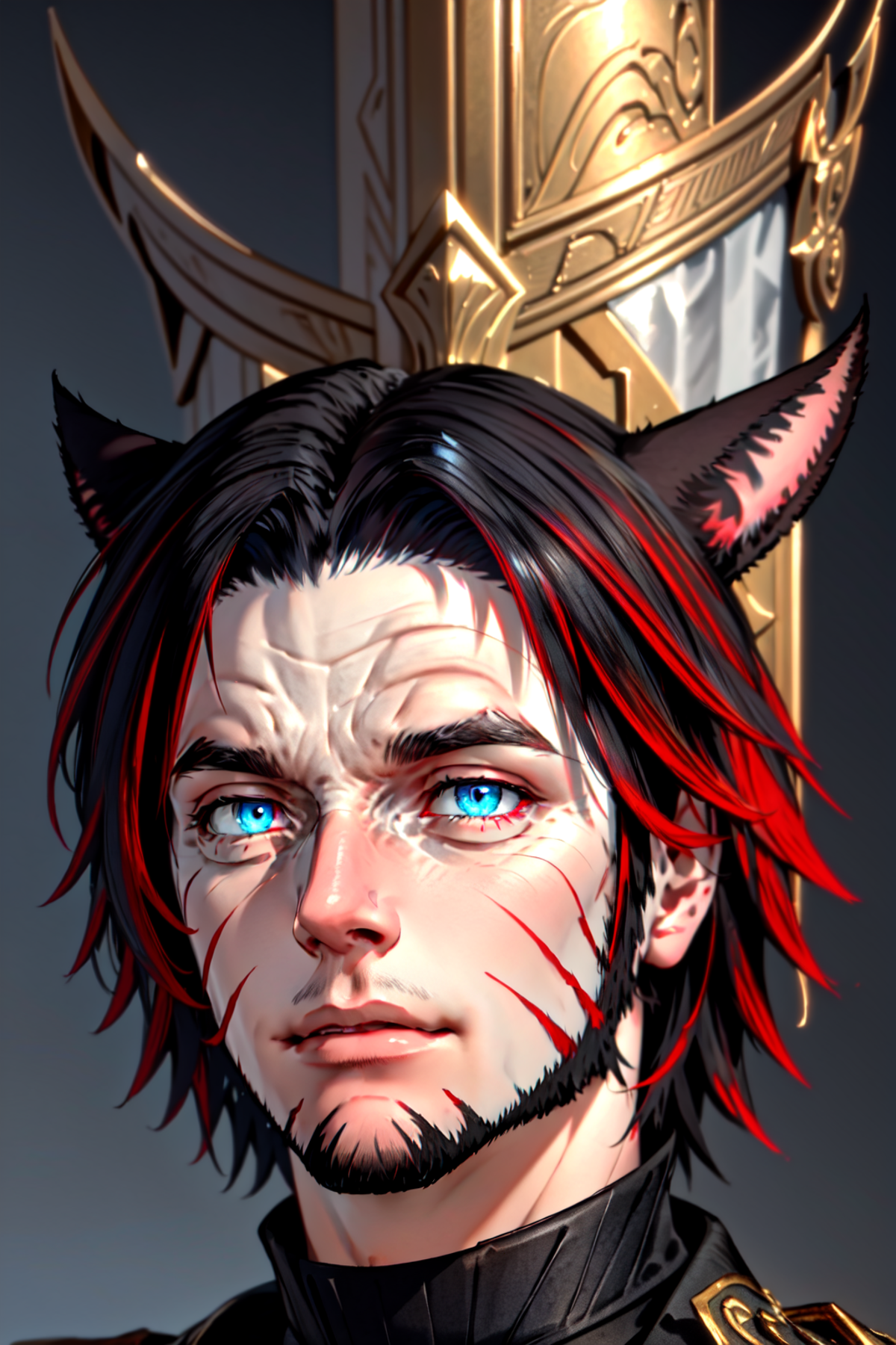 FFXIV - Male Miqote (Keeper of the Moon - Khit'li L'ocar) image by duskfallcrew