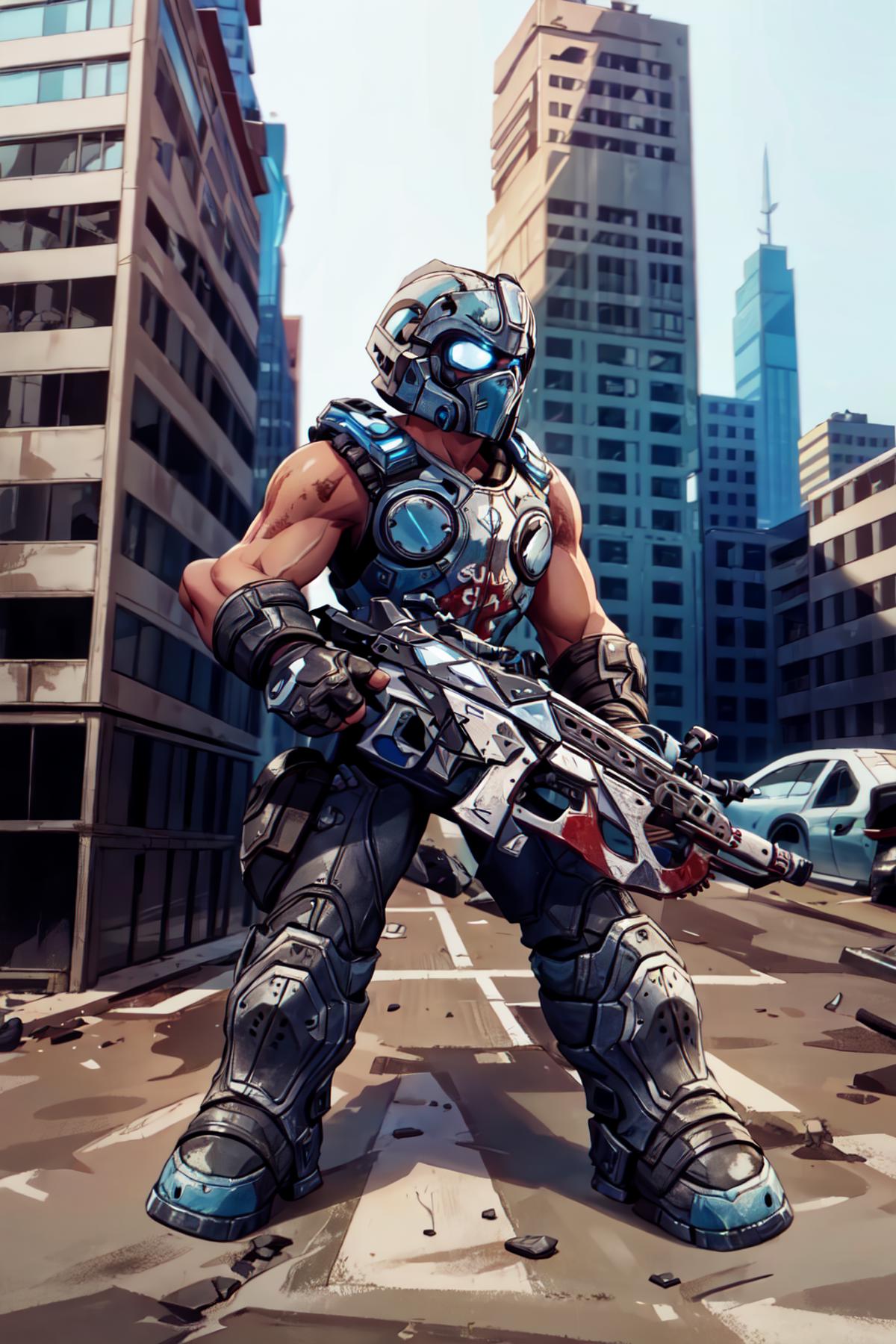 Clayton Carmine | Gears of War image by Kayako
