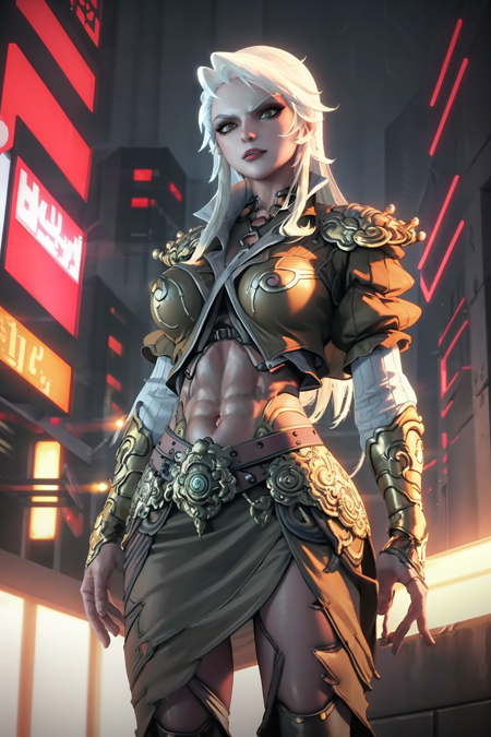 Olga - Asura's Wrath - Character LORA - v1.0 | Stable Diffusion 